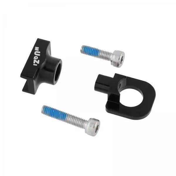 Durable Aluminum Chain Tensioner Single Speed Cycling Fastener Bolt Set Bike Frame Regulator for BMX Rear Wheel Bearing - view 2