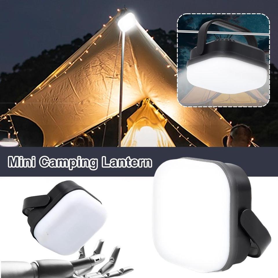  Mini Camping Light, Outdoor Portable Hand-Held Camp Tent Light, Camping Atmosphere Light, Emergency Lighting Hanging Light 