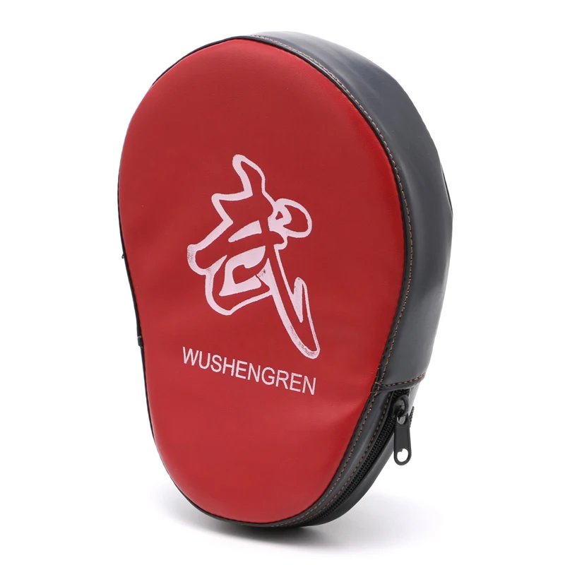 Adults Kick Boxing Gauntlet Boxing Gloves Equipment Pad Punch Target Bag MMA PU Karate Muay Thai Free Fight Train