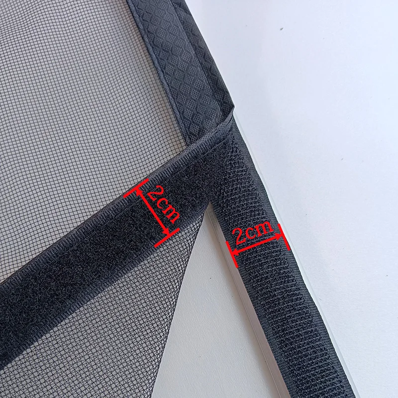 Newly upgraded customizable window mosquito nets, mosquito screens, insect nets, mesh breathable gauze, invisible black gauze