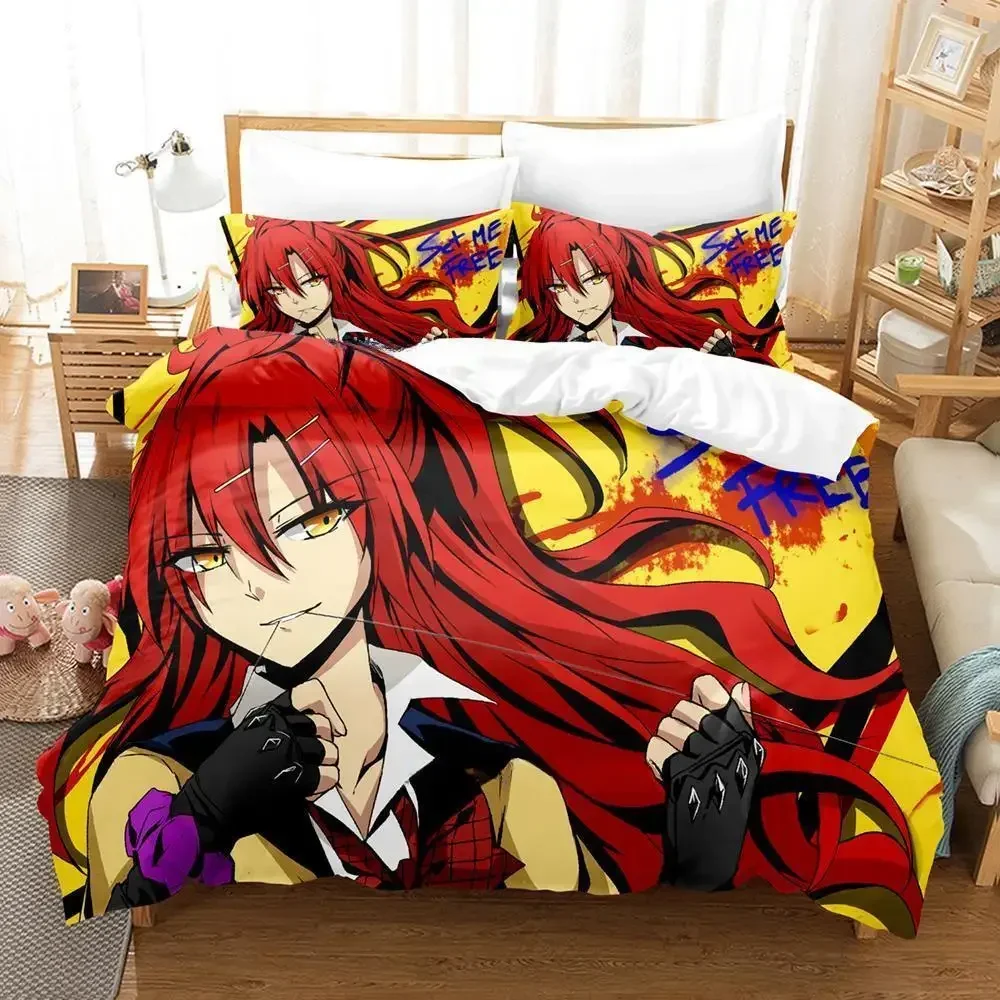 Riddle story of devil Bedding Set Single Twin Full Queen King Size Bed Set Adult Kid Bedroom Duvetcover Sets Anime Bed Sheet Set