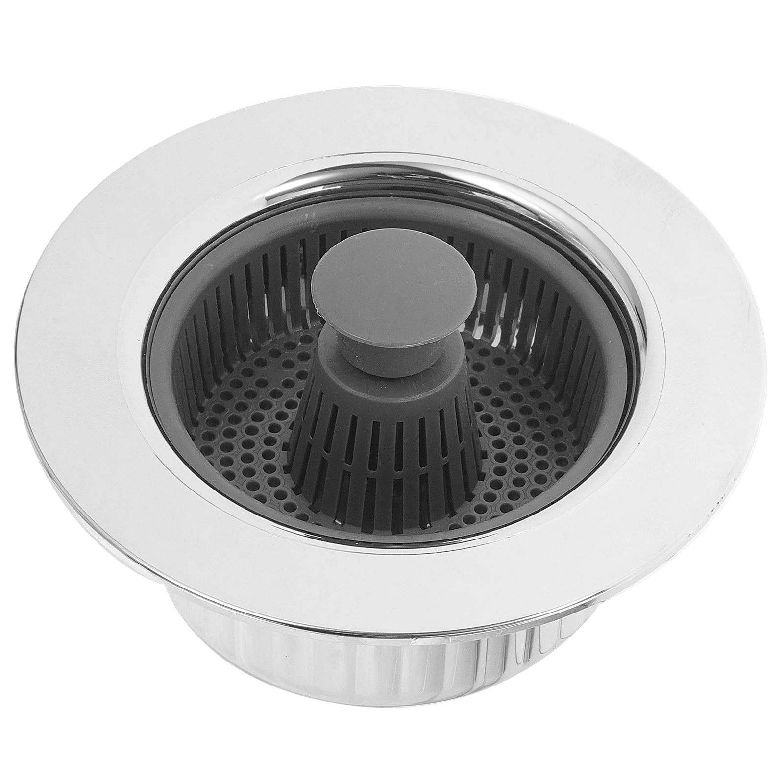 

Thickened Sink Strainer Professional Garbage Drainer Anti-Blocking Kitchen Drain Filter Fine Mesh Stainless Steel For