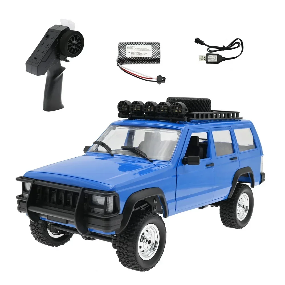 

EBOYU MN78 RC Rock Crawler Car 2.4Ghz 1:12 4WD RC Car Off Road RC Truck All Terrains Climbing Vehicle with LED Lights for Kids