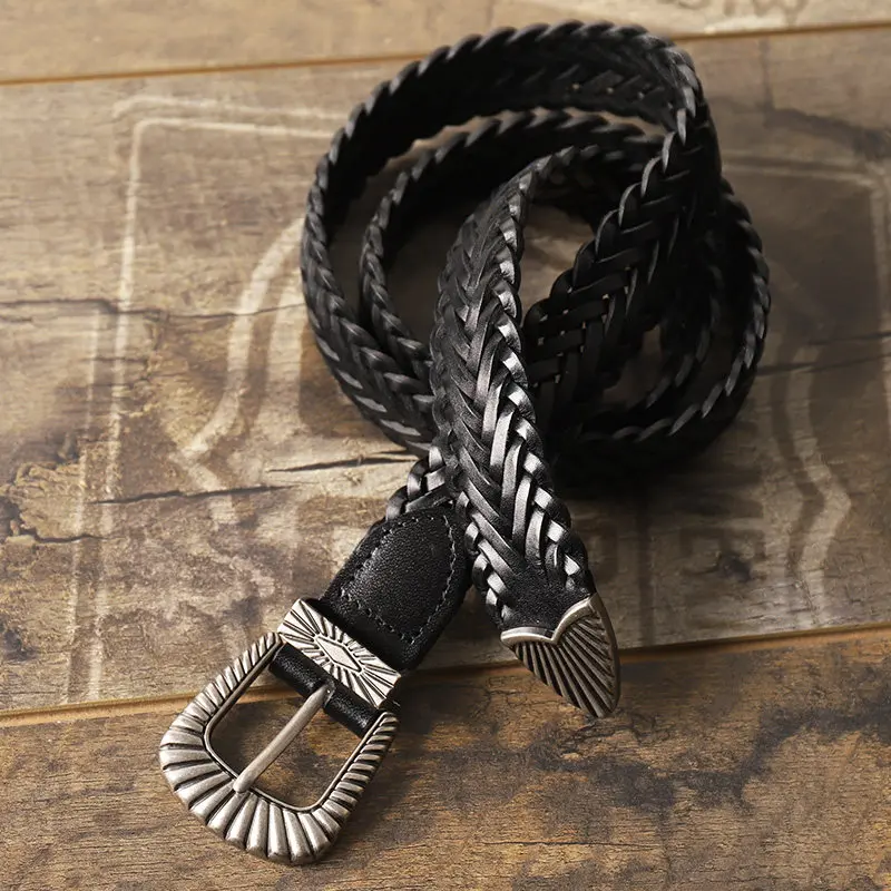 cinturon-de-cuero-trenzado-hecho-a-mano-para-hombre-estilo-retro-cinturon-vaquero-occidental-con-hebilla-ajustable-cinturon-de-cuero-genuino-para-jeans