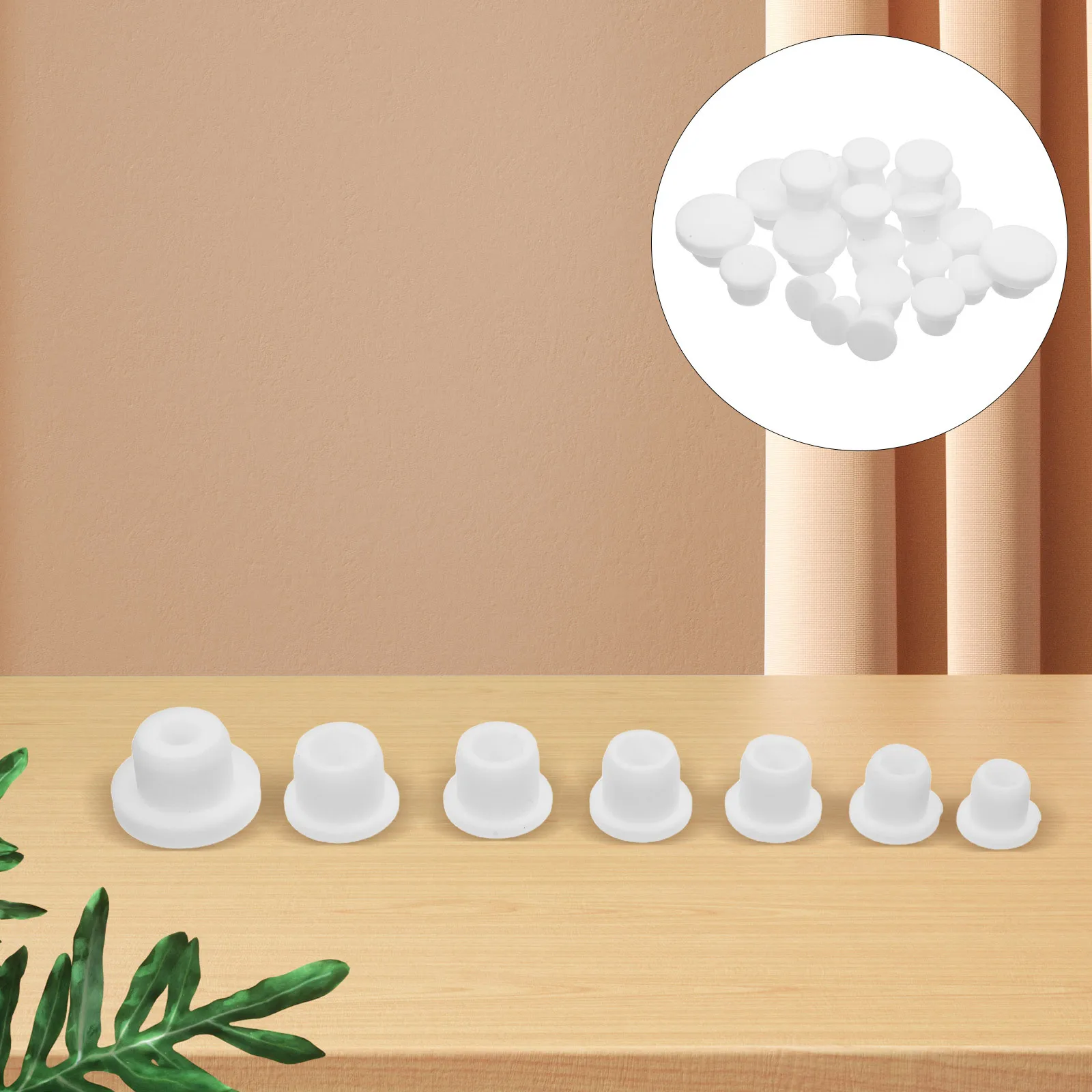 

21Pcs Reusable Silicone Salt Pepper Stopper Caps Replacement Bottle Sealers for Kitchen Shaker Caps Moisture Proof Freshness