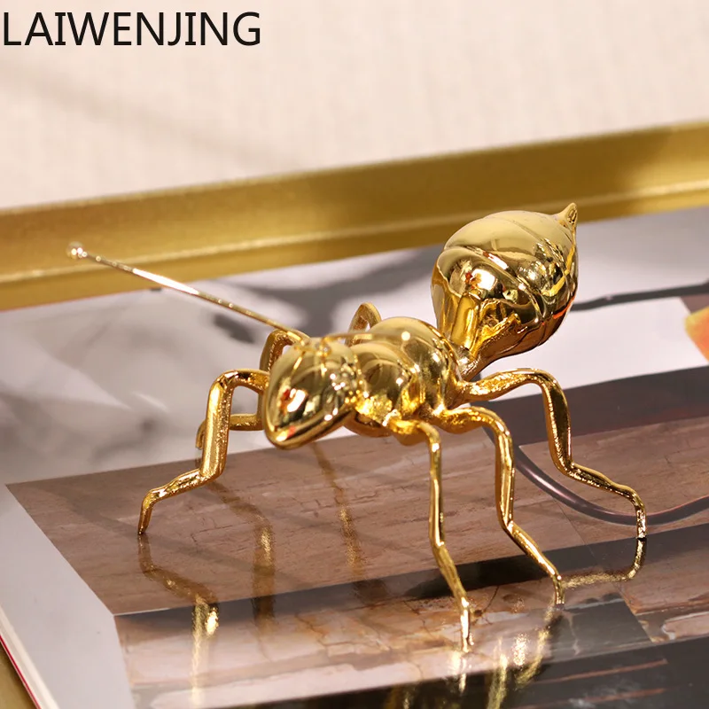 

SGF Soft Decorations Metal Ant Desktop Art Crafts Insect Ornaments