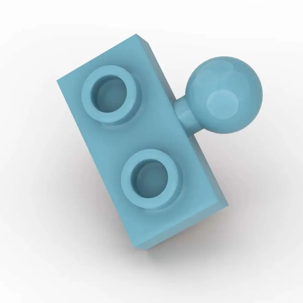 

MOC 10 шт. 14417 с буксировочным шаром на боковой кирпич, модифицированные строительные блоки 1x2, сменные общие идеи, игрушки для взрослых и мальчиков, праздничные подарки