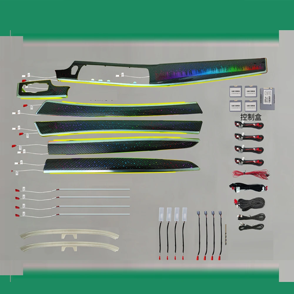 

Подходит для BMW 5-й серии 2011-2017 F10 F18, светодиодная декоративная динамическая лампа Galaxy, модель автомобильного динамика, крышка салона автомобиля, окружающее освещение