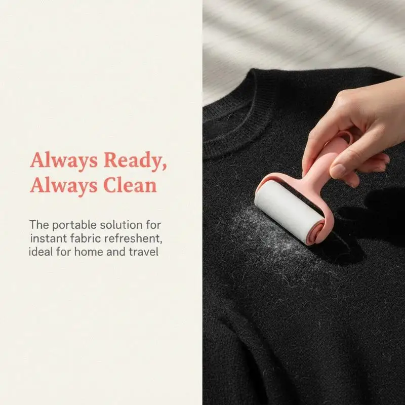 Salon Grade Lint Roller Effective Steel Plate Transfer Stamp Cleaner Lint Remover for Nail Technician Daily Work