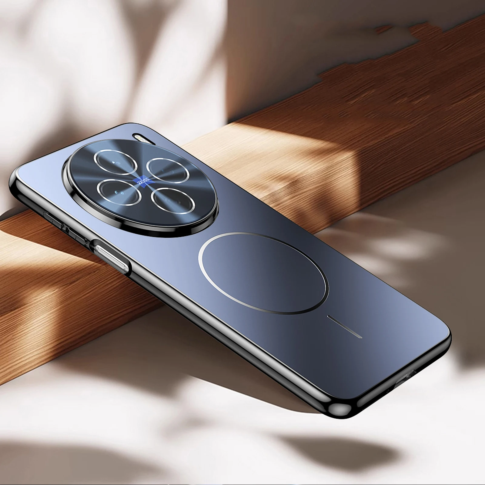 

Противоударный матовый магнитный чехол для телефона с беспроводной зарядкой для Vivo X200 Ultra X300 X200 Pro Mini, встроенный защитный чехол для камеры