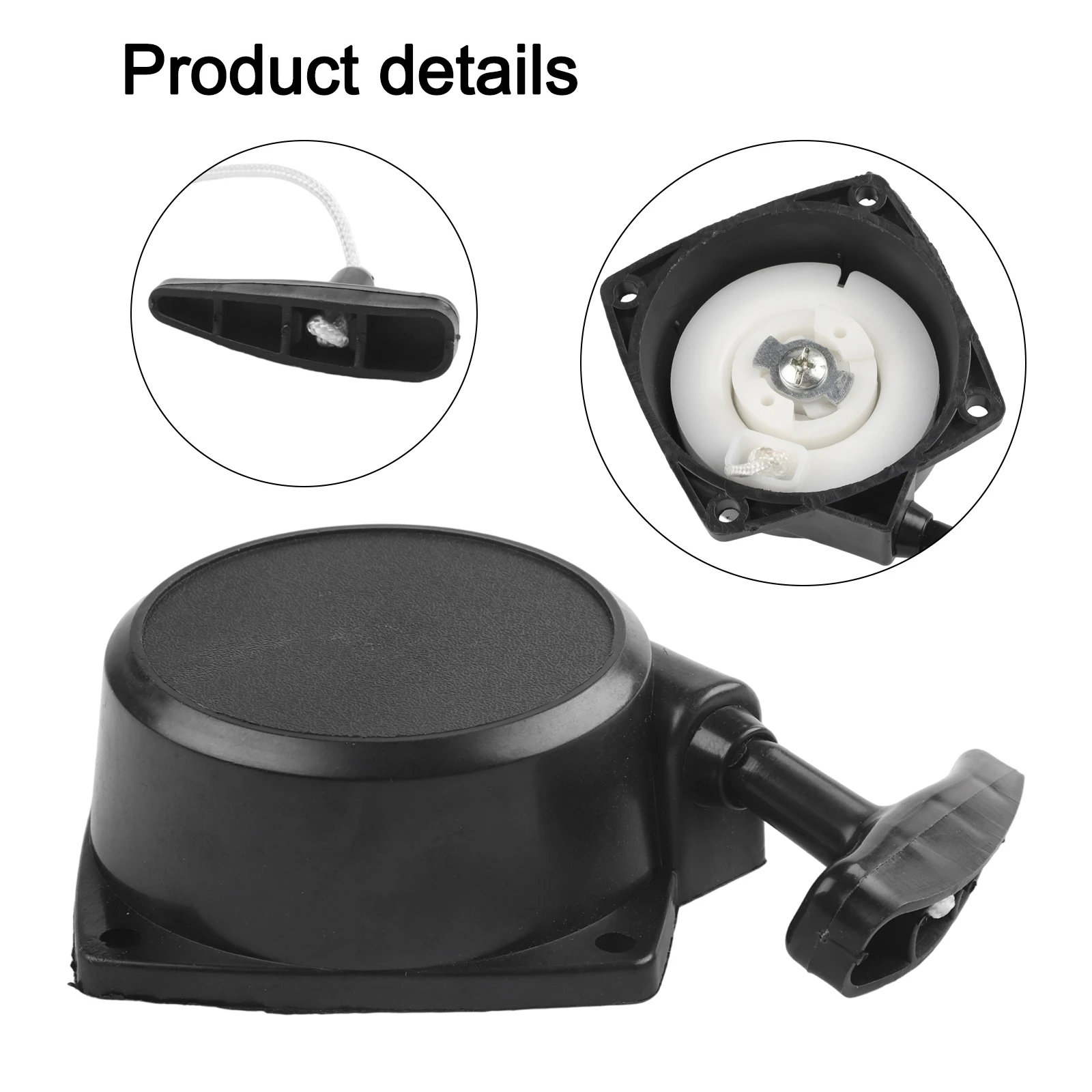 1 pçs starter plástico apto para 150bt starter 502843101 para substituir 150bf350bf 350bt extrator de mão peças da ferramenta elétrica do jardim
