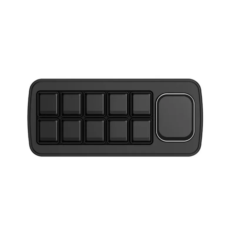 Multifunctional artificial intelligence voice control panel onboard 10 * 0.85 inch mechanical LCD and 2.01 inch auxiliary screen