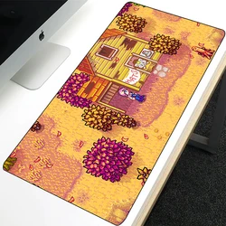 Stardew Valley Large Anti-slip Mousepad Printing Computer Gamers Locking Edge Non-slip Mouse Pad XXL90x40cm Keyboard PC Desk Pad