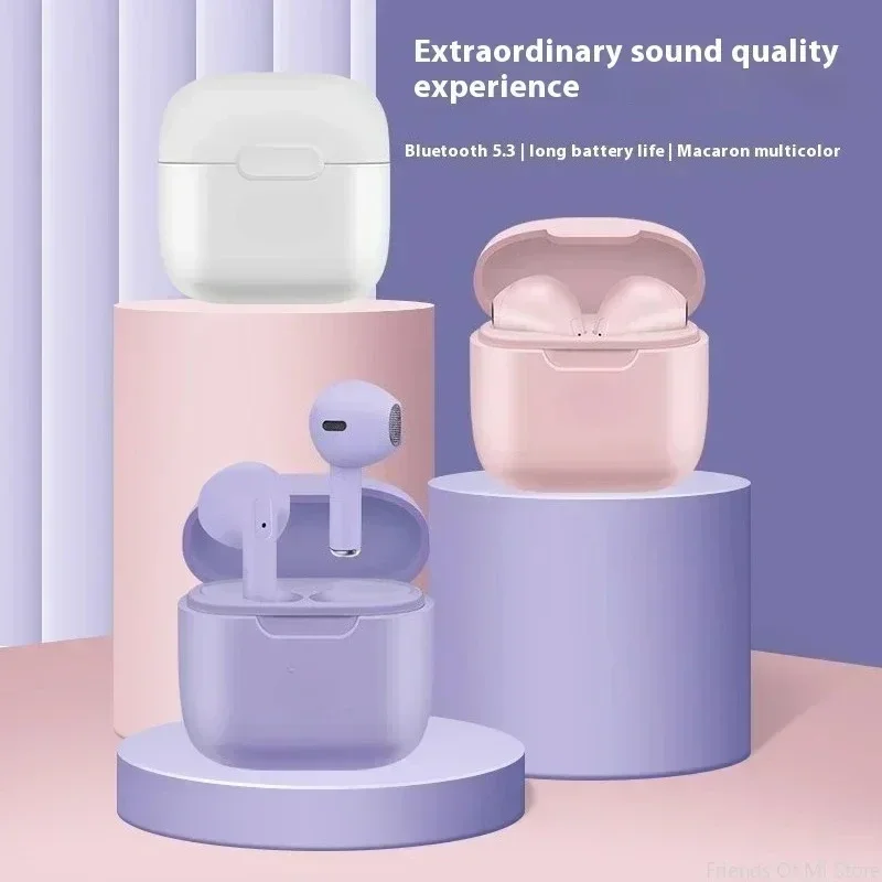 سماعات أذن A2 pro مزودة بتقنية البلوتوث مع سماعات أذن ستيريو HiFi للرياضة والاستخدام اليومي مع ميكروفون صغير مقاوم للماء