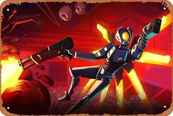 Ultrakill Game Poster Home Wall Art Decoration Retro Metal Tin Sign 8x12 inch