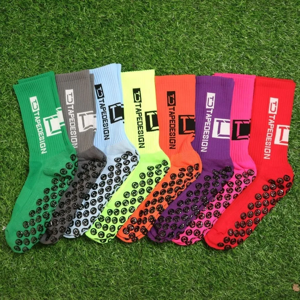 6 or 1pcs of Men Women  Football Socks Round Silicone Suction Cup Grip Anti Slip Soccer  Basketball Baseball Cycling Sport Socks