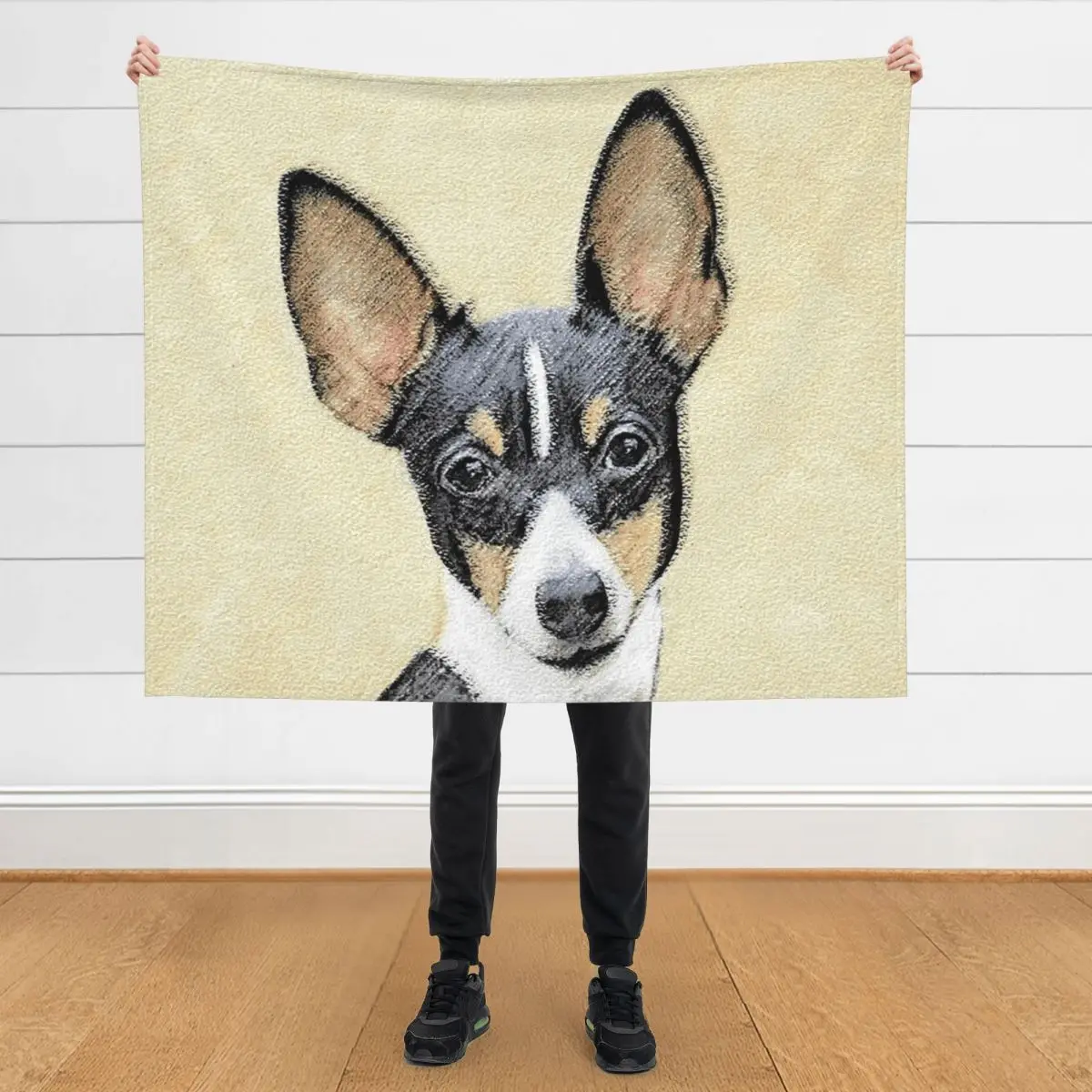 

Toy Fox Terrier Throw Blanket Sofa Stuffeds For Decorative Sofa Blankets
