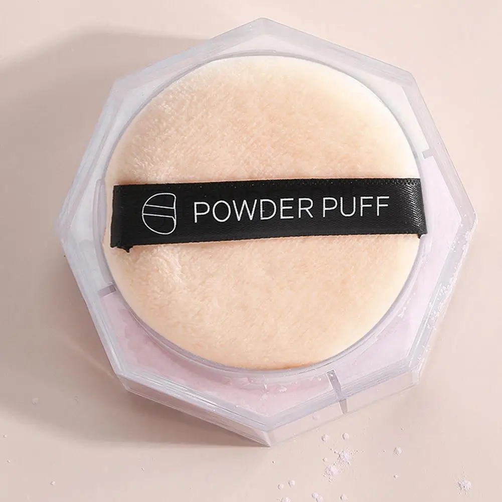 5 Stuks Ronde Gezichtspoeder Foundation Puff, Draagbare Zachte Cosmetische Puff Voor Make-Up Toepassing, Schoonheid Tool Essentiële Make-Up