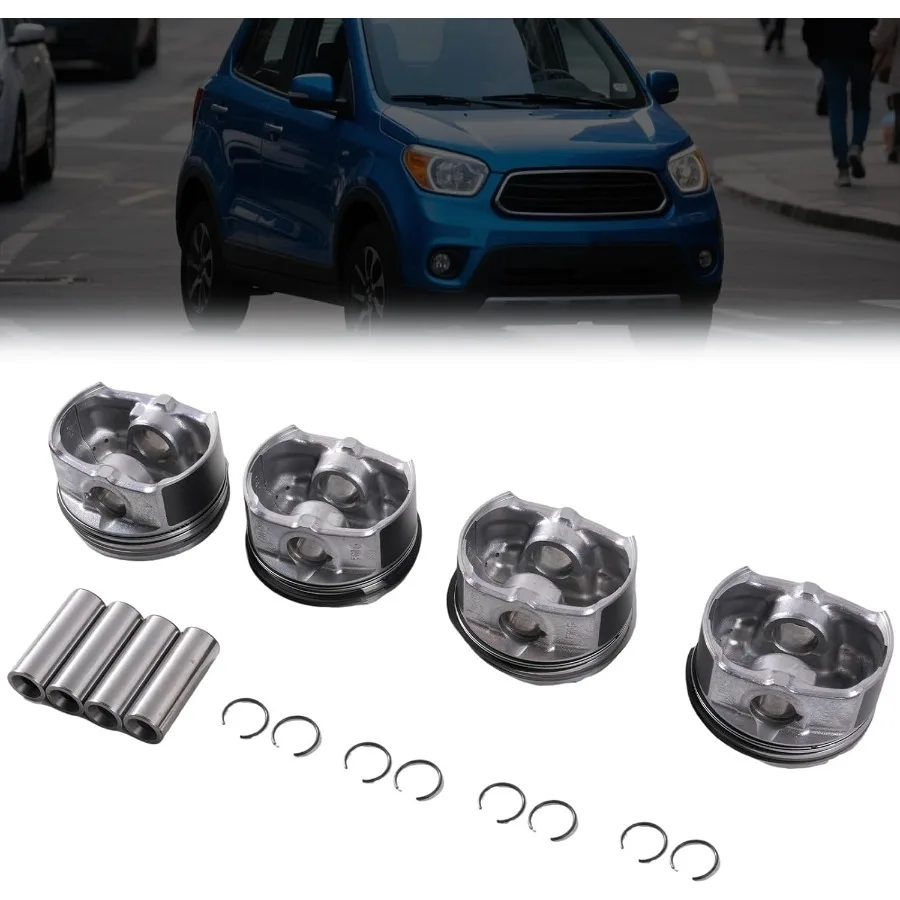 4 قطعة حلقات المكبس عالية الأداء مع STD قطر 82 مللي متر لمحرك W204 W212 C200 C250 E250 CGI 1.8T استبدال مناسب تمامًا #1