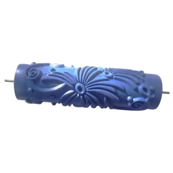 New Hot 7' Wall Empaistic Leaf Pattern Painting Roller Machine Decorative Painting Roller Wall Floor Decoration Painting Tools