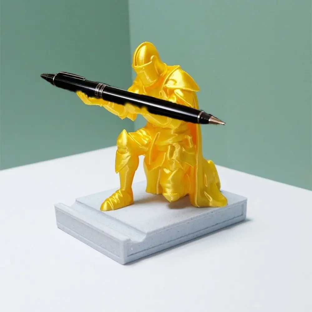 Exquisite Funny Knight Decoration Decorations Multi-functional 3D Printing Knight Ornaments Creative Pen Holder Home Decor