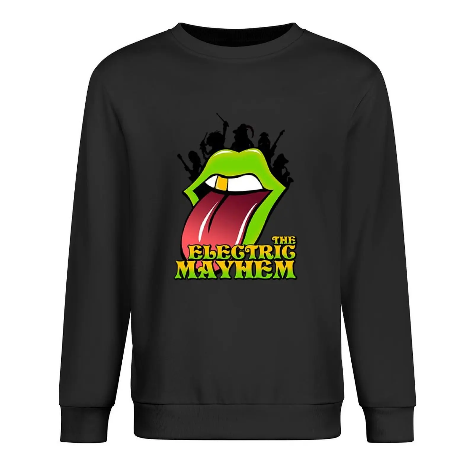 

1975 Electric Mayhem Pullover men clothing fashion men anime clothing men's clothing men sweatshirt
