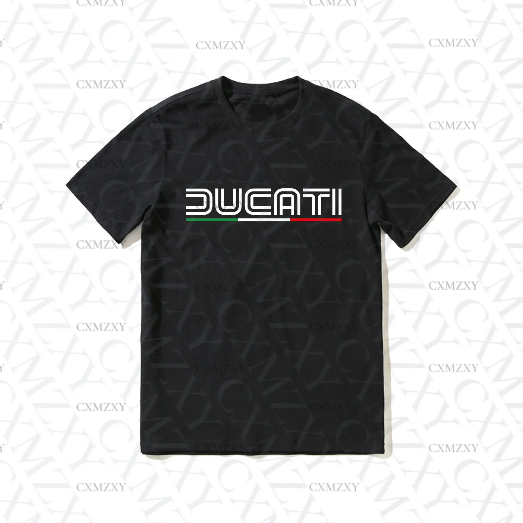 

2025 Hot Sale Summer 100% Cotton New Limited Ducatis Moto GP Racing Motorbike Motorcycle Logo T Shirt Men Streetwear T-shirt