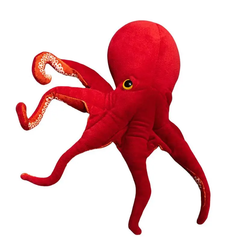 Oktopus-Anime-Plüschtier, 40 cm, superweich und umarmbar, ideales Stofftier-Geschenk für Kinder zum Weihnachten, Erntedankfest