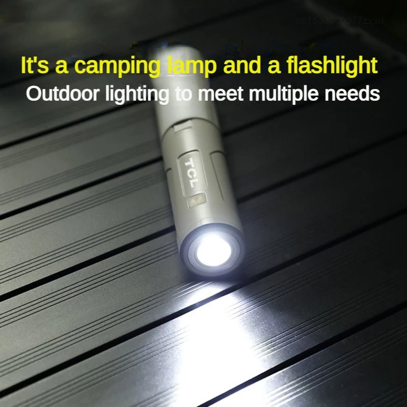 Xiaomi TCL Camping Lamp Rechargeable Multi functional Lighting Outdoor Portable Atmosphere Light Travel Multifunction Flashlight