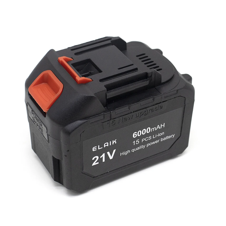 21V 6AH high-power durable lithium battery, charger, suitable for Makita 21V series electric tool high voltage water gun