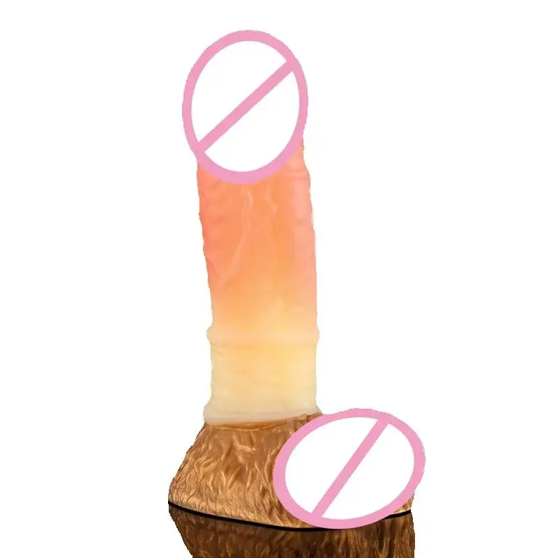 Nothosaur Realistic Silicone Dildo Colorful Adult Fantasy Masturbation Aid with Comfortable Grip Holder Fake Penis for Sensual E