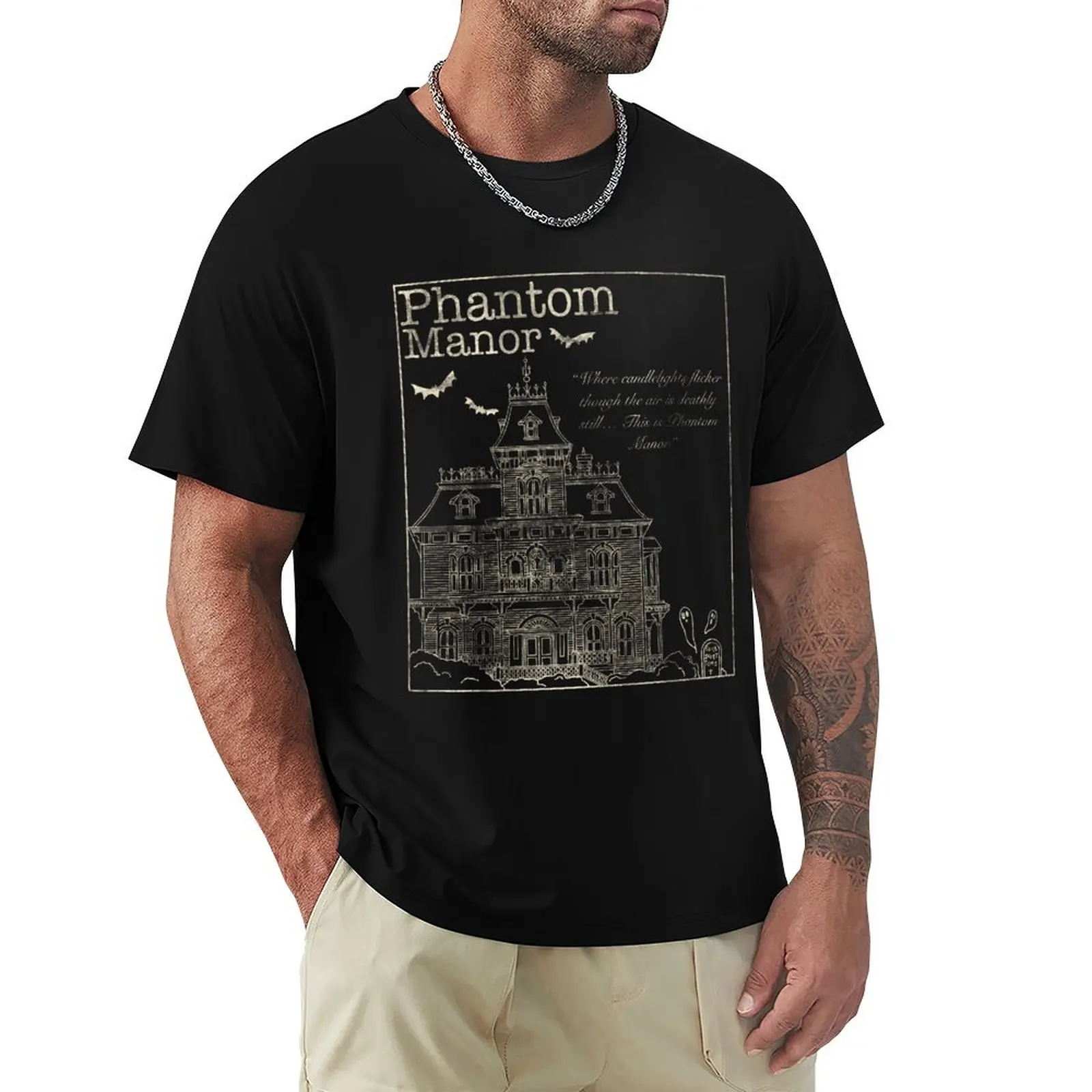 Freaky phantoms white T-Shirt Relaxed Casual Short Sleeve Tee