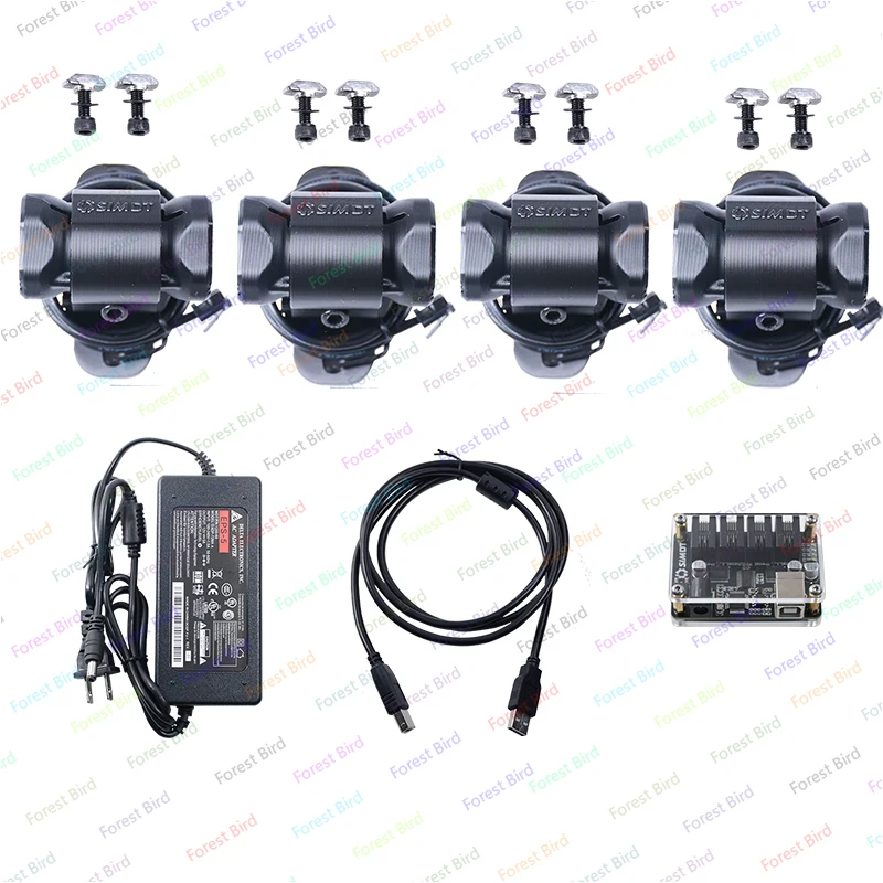 Para Thrustmaster MOZA SIMAGIC Fanatec Simracing Jogo Suporte de Assento Kit de Vibração para PC Jogo de Corrida Universal USB Plug and Play