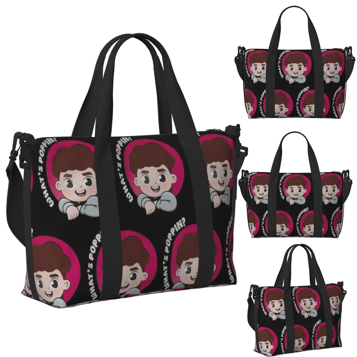 

Caylus Пляжная дорожная сумка Большая вместительная сумка-тоут для спортзала Спортивная женская дорожная сумка для покупок