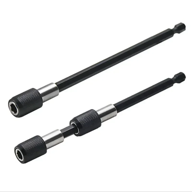 3PC Hexagonal Quick Release Self-locking Extension Rod Electric Drill Driver Quick Transfer Rod Screwdriver Extension Rod Tool #6