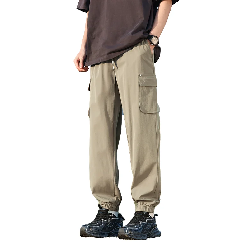 

Men's Trendy Cargo Pants Spring Summer Outdoor Mountain-Style Hiking Trousers Versatile for Adventure, Camping Mountaineering