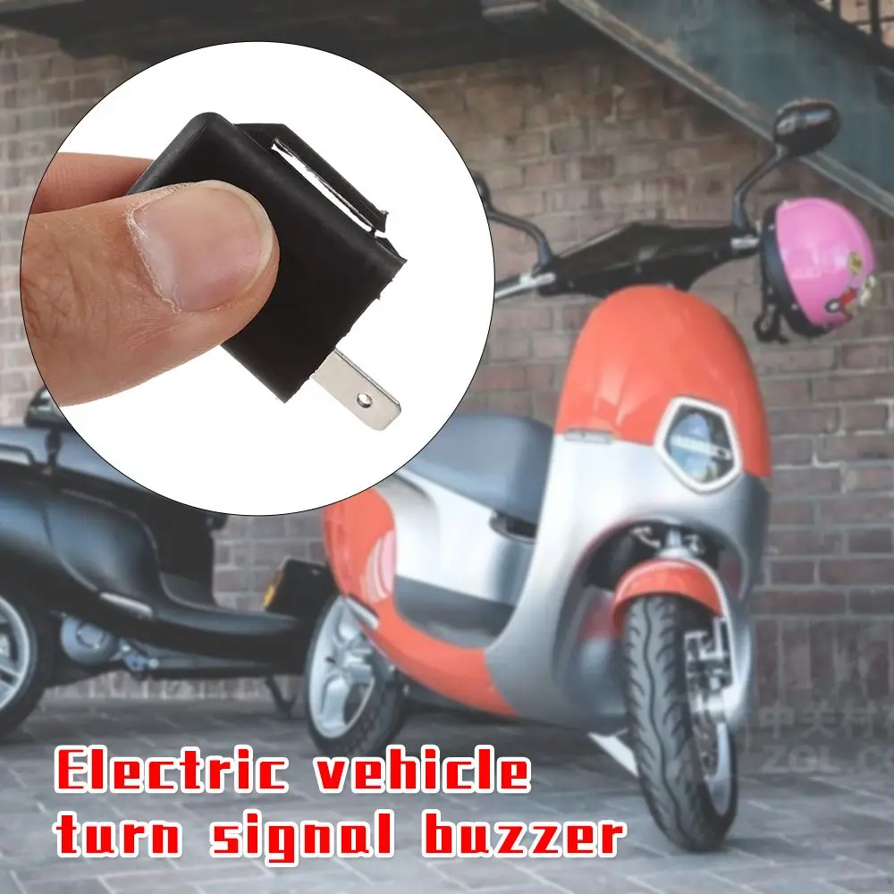 60V Relay Blinker Indicator Electric Vehicle Accessories 2Pins Buzzer Relay Turn Signal Beep Flasher Electric Tricycle Buzzer