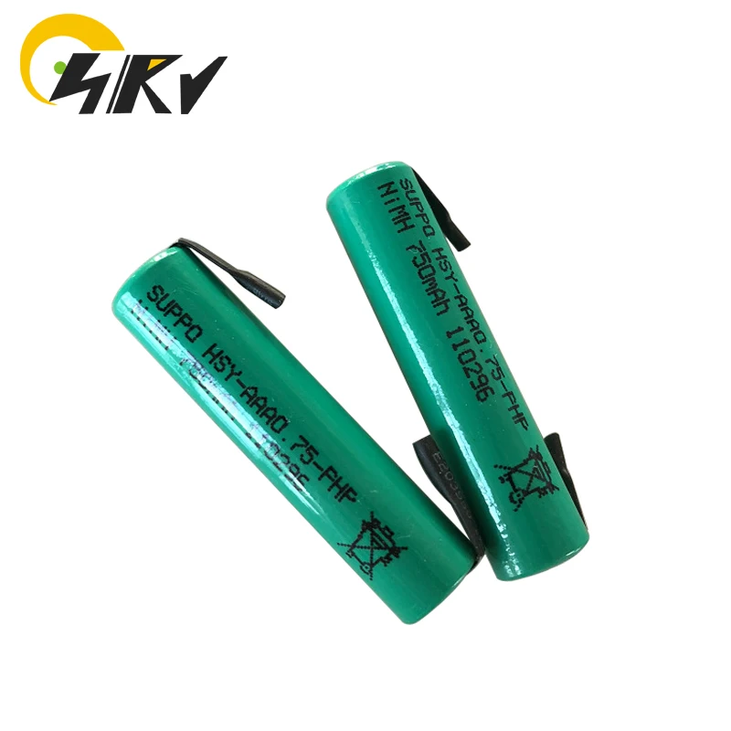 1.2V 750mAh wymienna bateria dla Philips HQ851 852 888 PQ212/215 RQ310 320 HS199 golarka elektryczna Ni-MH AAA