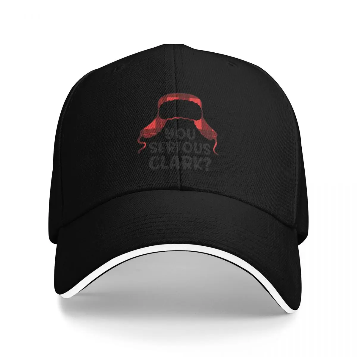 

You Serious Clark - Funny Christmas Gift - Black-red Baseball Cap Wild Ball Hat Sun Hat For Children Men's Luxury Women's