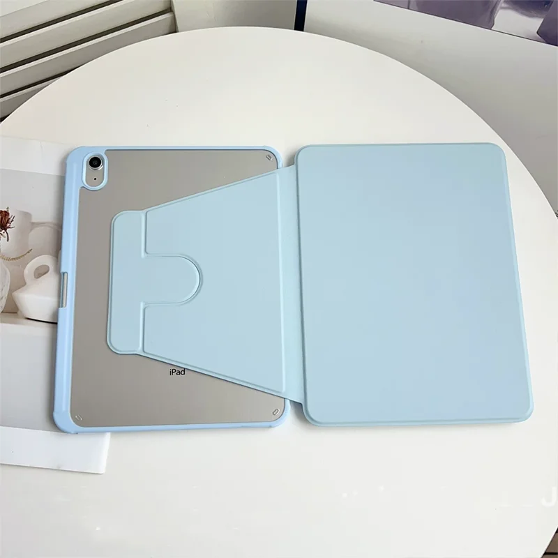 Advanced Solid Color Heal Simple Rotation Tablet Case For iPad Pro 13 11th A16 12.9
