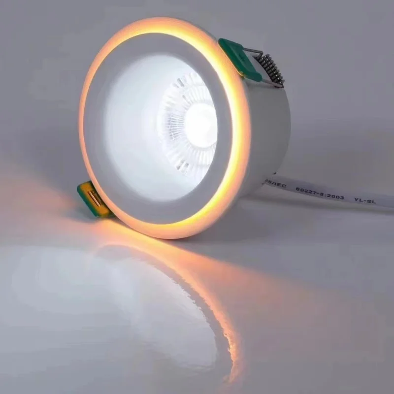 Imagem -03 - Dimmable Led Teto Downlight Home Embutido Spotlight Luz Ambiente Cores Ajustar 7w 14w ac 220v