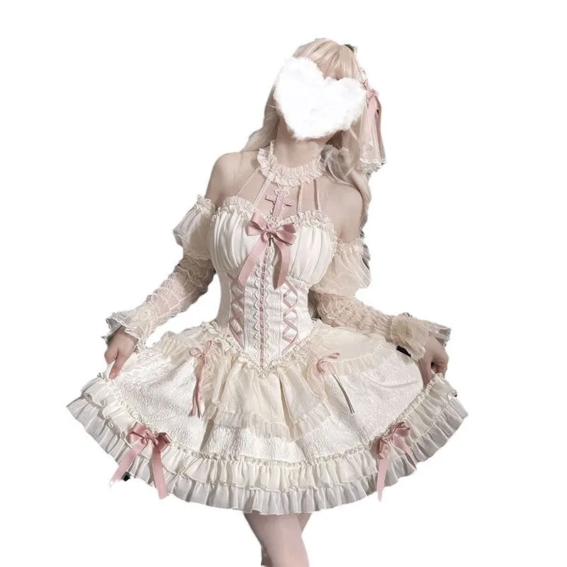 القوطية الصليب ort Ne شنقا دمية لوليتا الدكتور السعر الكامل الشارع Sle Princ تنورة ألياف البوليستر لا Sve Busin H... #5