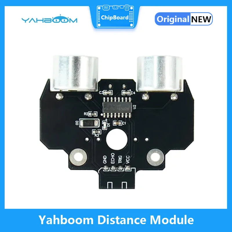 Yahboom horizontal Smart car robot ultrasonic sensor distance module avoidance super HC-SR04(XH2.54-4Pin port)