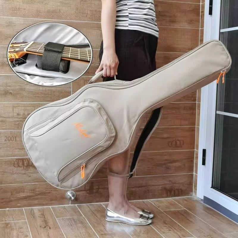 36 Inch Guitar Bag Thickened Waterproof Drop-proof Moisture-proof Shoulders Portable Guitar Bag Musical Instrument Accessory