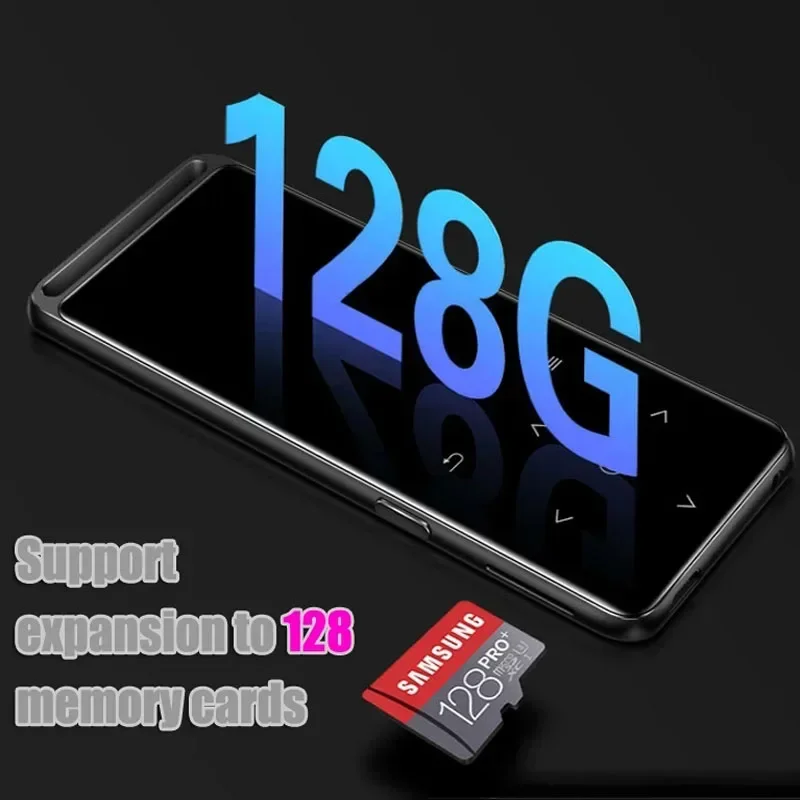 Benji M6 M3 بلوتوث 5.0 ضياع مشغل MP3 HiFi المحمولة الصوت وكمان راديو FM يبوك مسجل صوتي MP3 الموسيقى بلاي