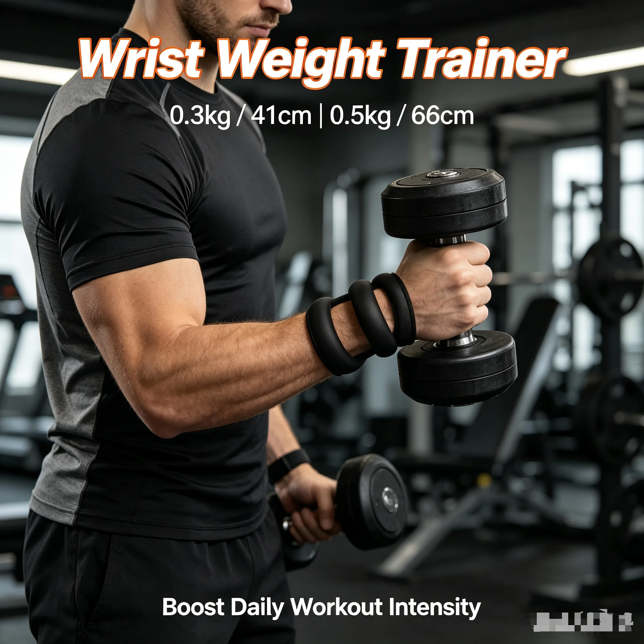 Adjustable Soft Iron Weighted Wrist & Ankle Straps Fitness Training Workout Wearable Weighted Bracelets for Enhanced Gym Exercis