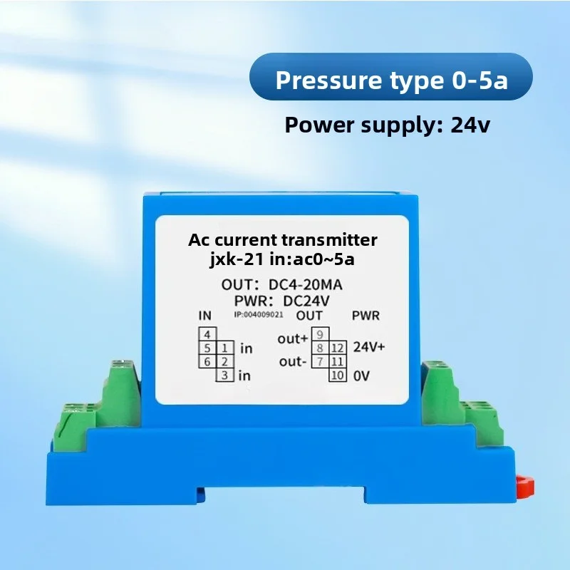 AC 0-30A/0-50A/0-100ACurrent Transmitter DC Voltage Sensor Three-phase Perforated Power Module RS485/4-20mA