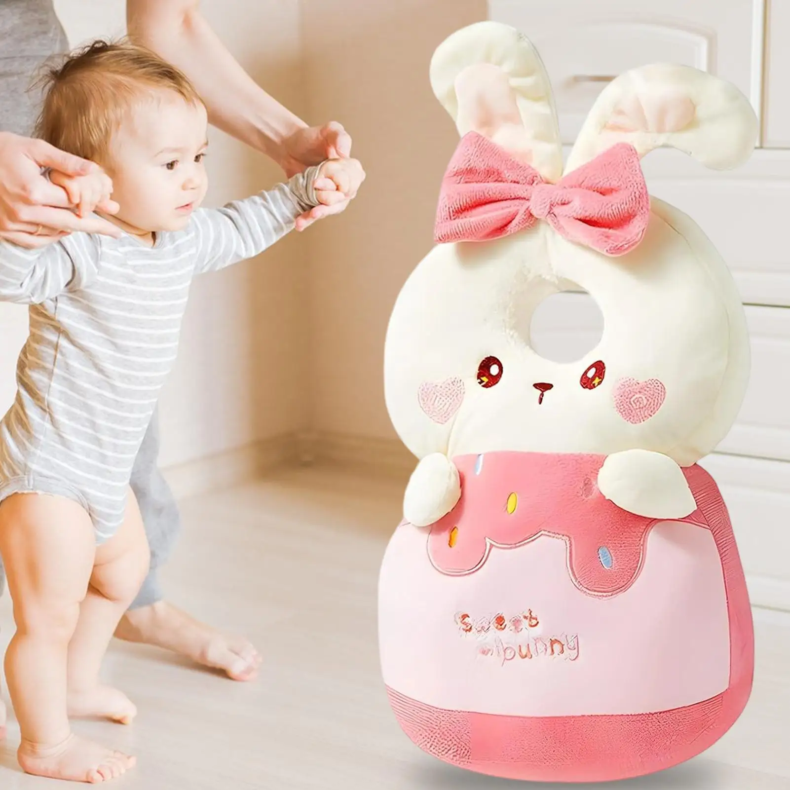 Mochila protetor de cabeça do bebê andando almofadas de proteção de cabeça confortável bonito criança protetor de queda almofada para meninas meninos andando