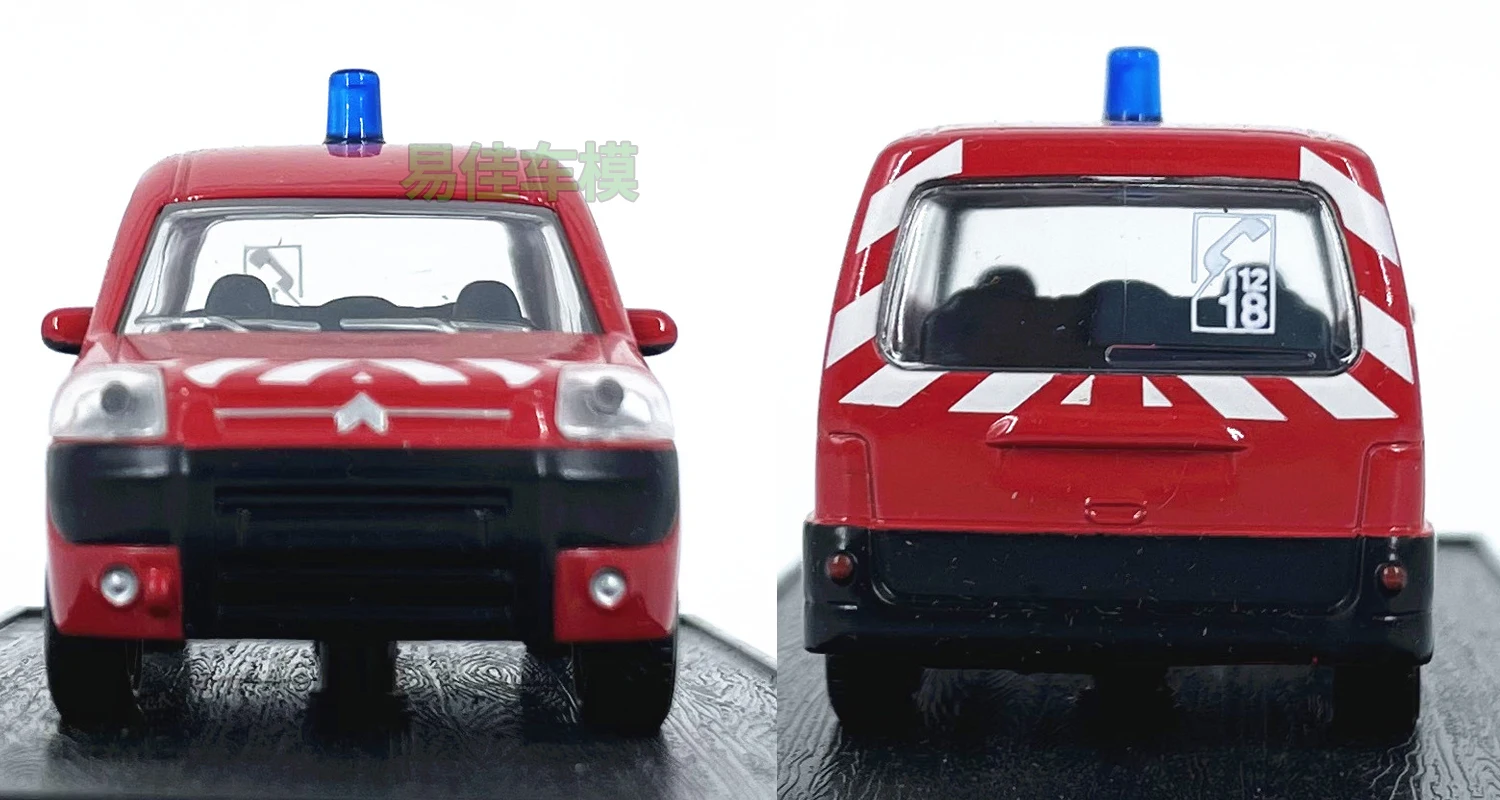 Diecast escala 1:45 2005 motor de bombeiros russo citroen liga 2024 modelo de carro brinquedo colecionável presente lembrança exibição ornamento