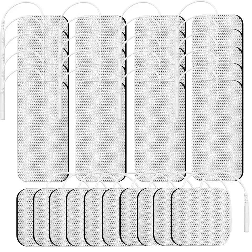 Self Adhesive Muscle Stimulator EMS Electrode Pad Non-woven Fabric Replacement Pad for Tens Digital Therapy Machine Body Massage